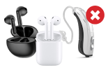 Wireless ear buds / hearing aid chargers