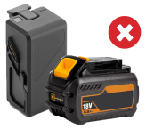 Power tool / drone batteries